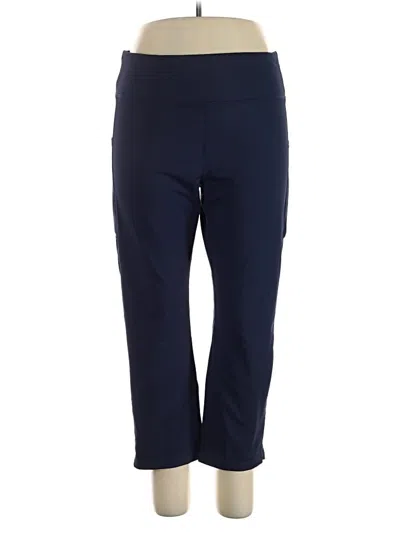 Pre-owned Assorted Brands Active Pants In Blue