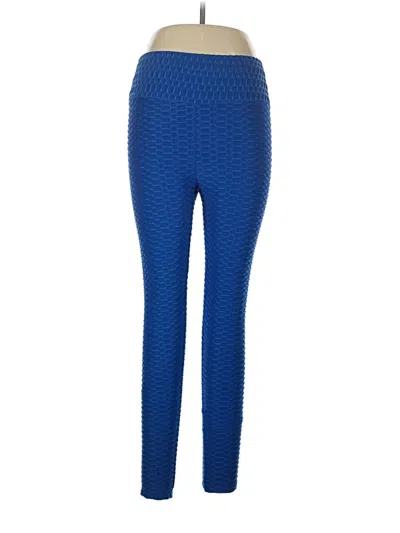 Pre-owned Assorted Brands Active Pants In Blue