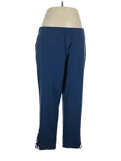 Pre-owned Assorted Brands Active Pants In Blue