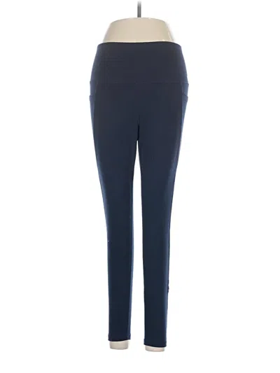 Pre-owned Assorted Brands Active Pants In Blue