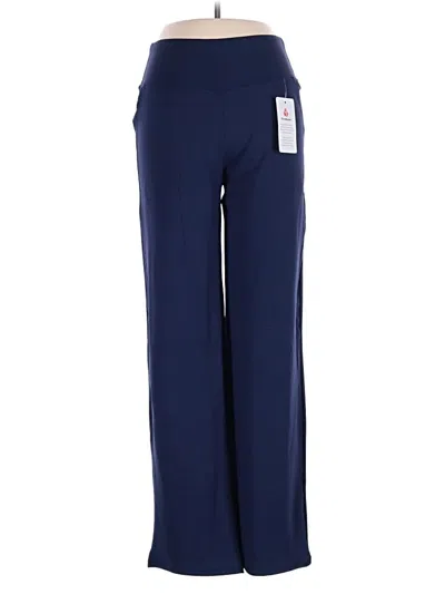 Pre-owned Assorted Brands Active Pants In Blue