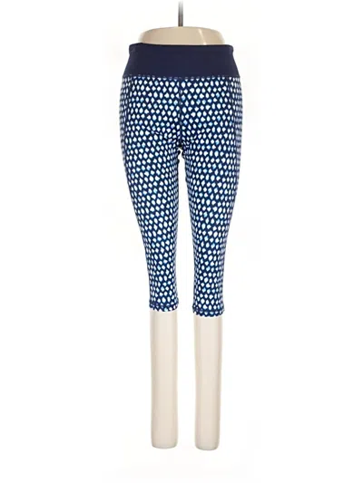 Pre-owned Assorted Brands Active Pants In Blue