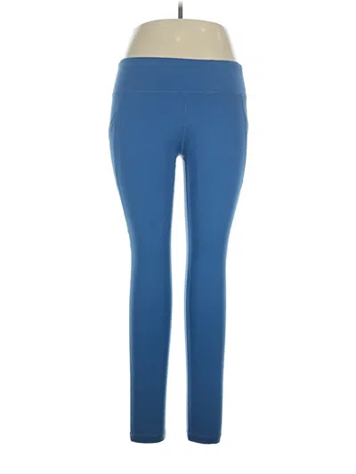 Pre-owned Assorted Brands Active Pants In Blue