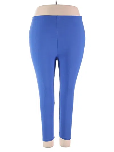 Pre-owned Assorted Brands Active Pants In Blue