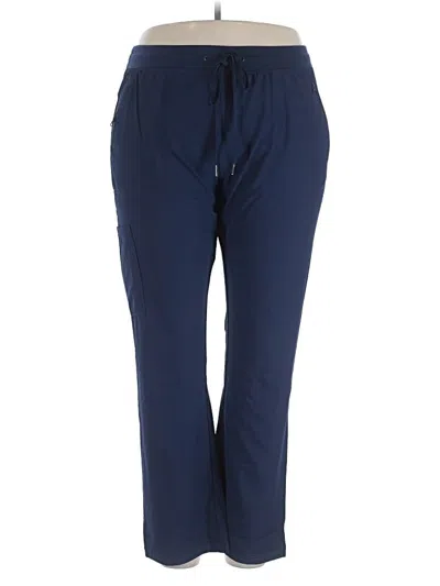Pre-owned Assorted Brands Active Pants In Blue