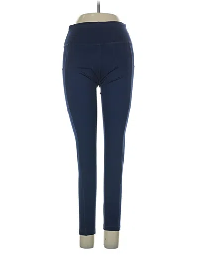 Pre-owned Assorted Brands Active Pants In Blue