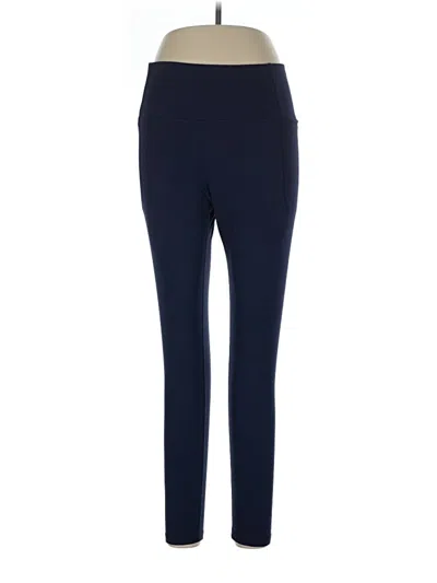 Pre-owned Assorted Brands Active Pants In Blue