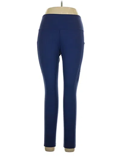 Pre-owned Assorted Brands Active Pants In Blue