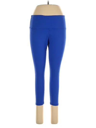Pre-owned Assorted Brands Active Pants In Blue