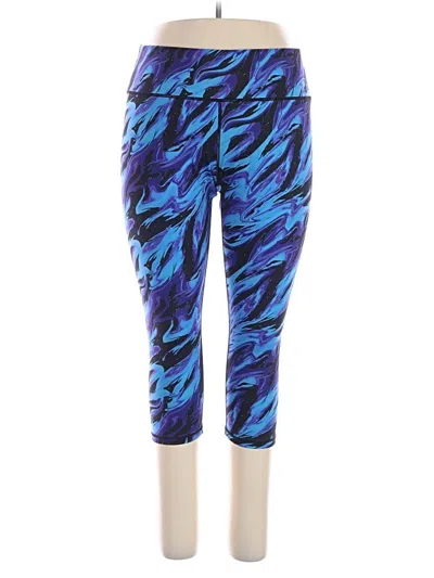 Pre-owned Assorted Brands Active Pants In Blue