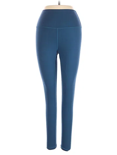 Pre-owned Assorted Brands Active Pants In Blue