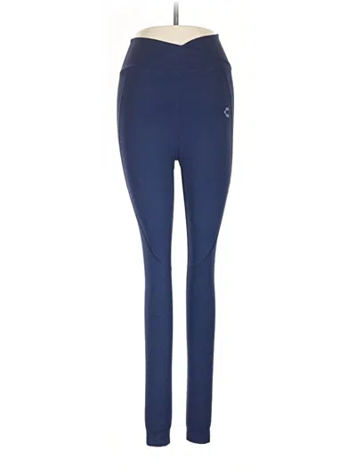 Pre-owned Assorted Brands Active Pants In Blue