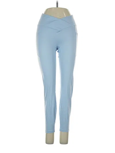 Pre-owned Assorted Brands Active Pants In Blue