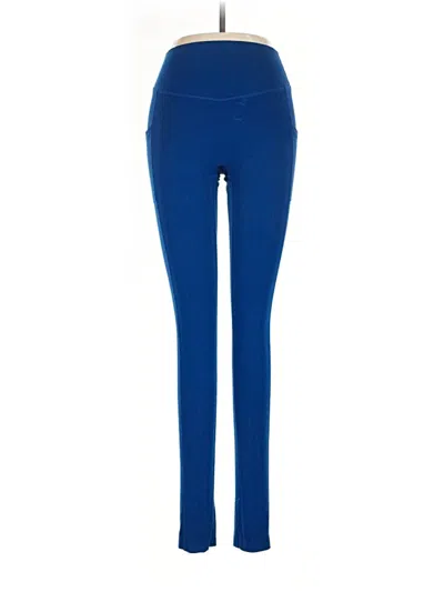 Pre-owned Assorted Brands Active Pants In Blue
