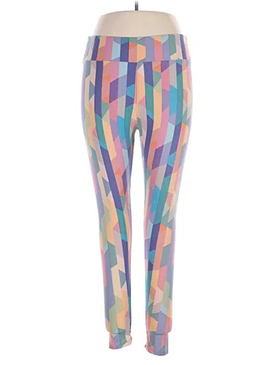 Pre-owned Assorted Brands Active Pants In Blue