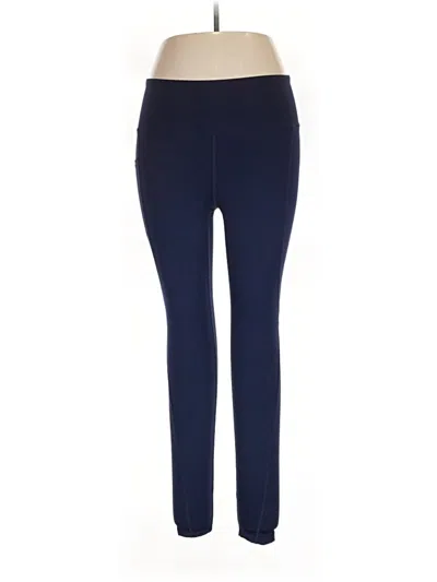 Pre-owned Assorted Brands Active Pants In Blue