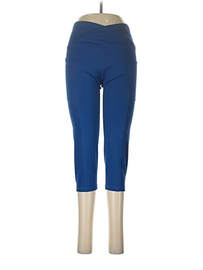 Pre-owned Assorted Brands Active Pants In Blue