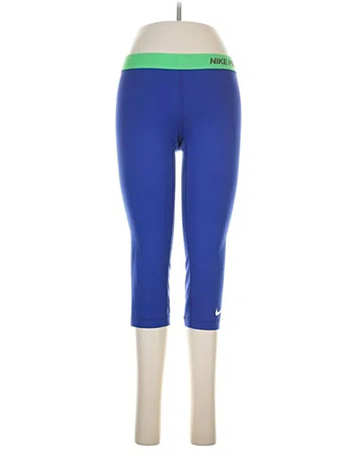 Pre-owned Assorted Brands Active Pants In Blue