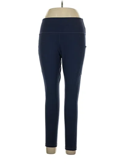 Pre-owned Assorted Brands Active Pants In Blue