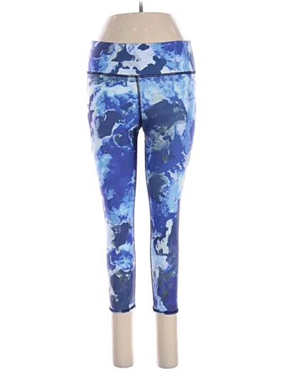 Pre-owned Assorted Brands Active Pants In Blue