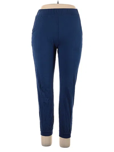 Pre-owned Assorted Brands Active Pants In Blue