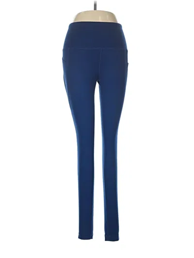Pre-owned Assorted Brands Active Pants In Blue