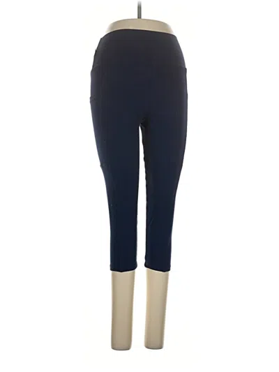 Pre-owned Assorted Brands Active Pants In Blue