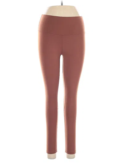 Pre-owned Assorted Brands Active Pants In Brown