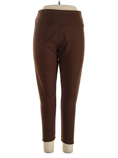 Pre-owned Assorted Brands Active Pants In Brown