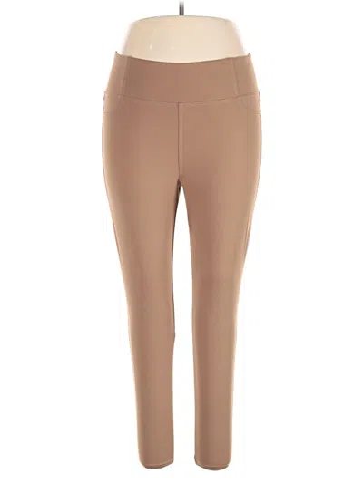 Pre-owned Assorted Brands Active Pants In Brown