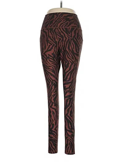 Pre-owned Assorted Brands Active Pants In Brown