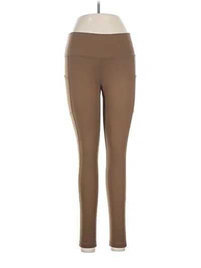 Pre-owned Assorted Brands Active Pants In Brown