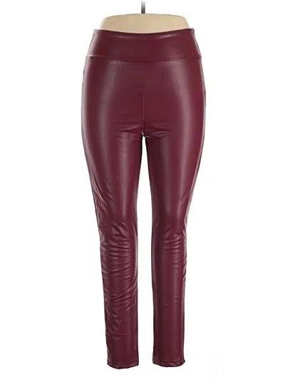 Pre-owned Assorted Brands Active Pants In Burgundy