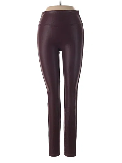 Pre-owned Assorted Brands Active Pants In Burgundy
