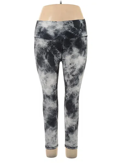 Pre-owned Assorted Brands Active Pants In Gray