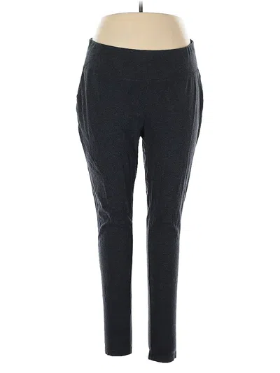 Pre-owned Assorted Brands Active Pants In Gray