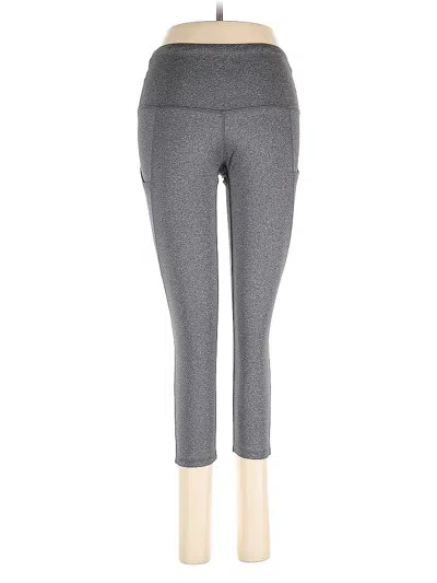 Pre-owned Assorted Brands Active Pants In Gray