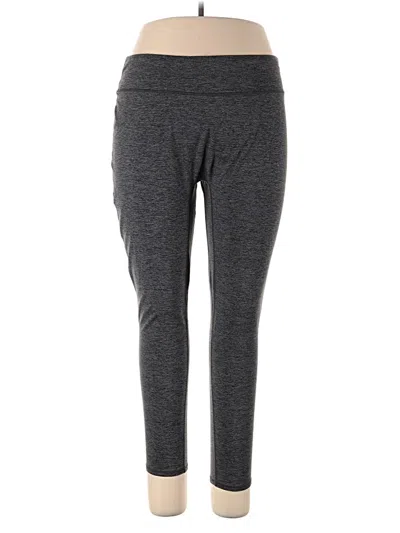 Pre-owned Assorted Brands Active Pants In Gray