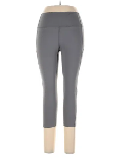 Pre-owned Assorted Brands Active Pants In Gray