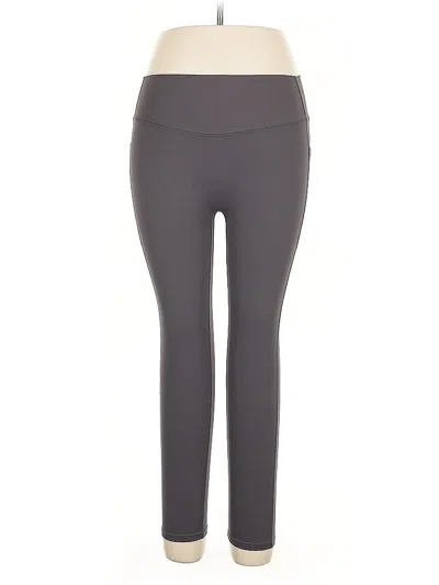 Pre-owned Assorted Brands Active Pants In Gray