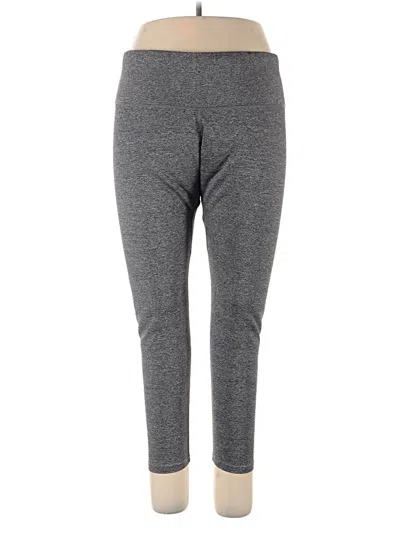 Pre-owned Assorted Brands Active Pants In Gray