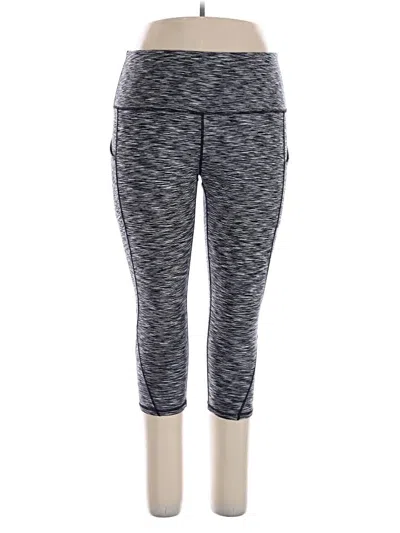 Pre-owned Assorted Brands Active Pants In Gray