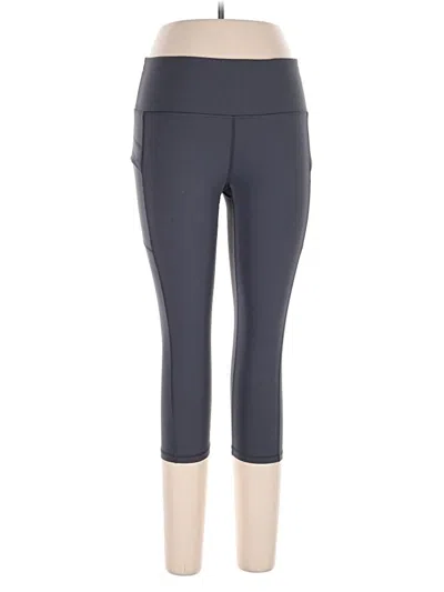 Pre-owned Assorted Brands Active Pants In Gray