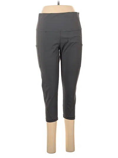 Pre-owned Assorted Brands Active Pants In Gray