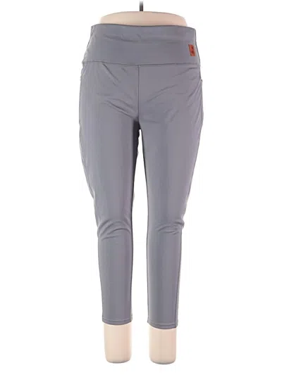 Pre-owned Assorted Brands Active Pants In Gray