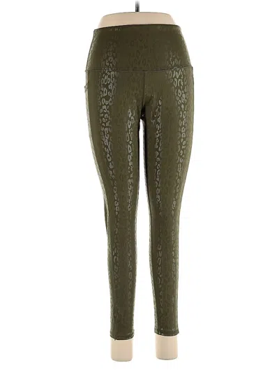 Pre-owned Assorted Brands Active Pants In Green