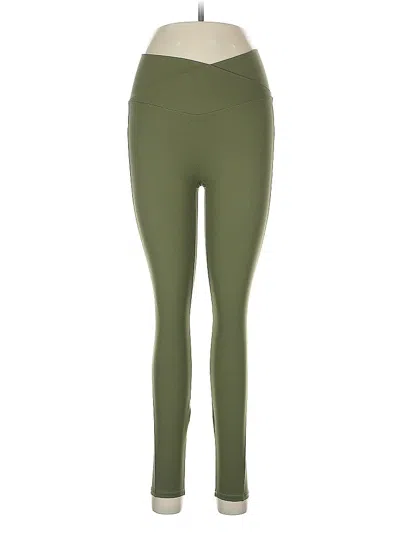 Pre-owned Assorted Brands Active Pants In Green