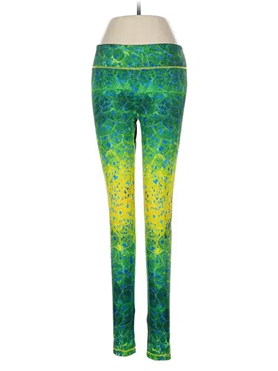 Pre-owned Assorted Brands Active Pants In Green