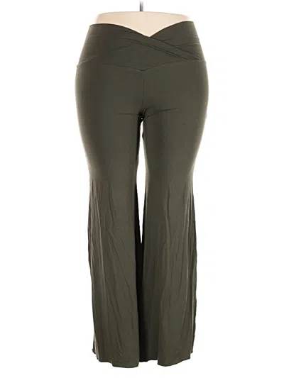 Pre-owned Assorted Brands Active Pants In Green
