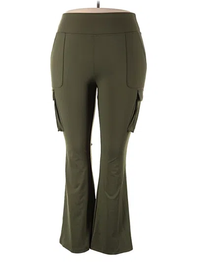 Pre-owned Assorted Brands Active Pants In Green